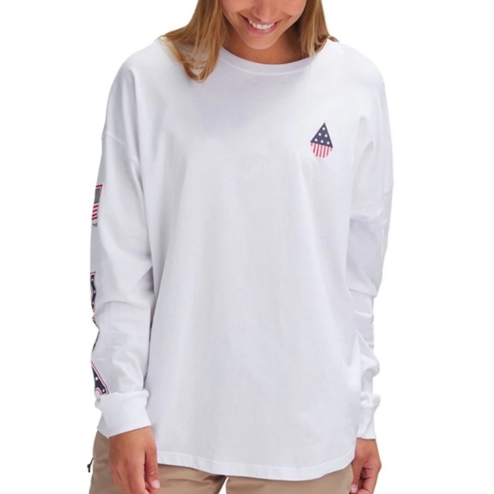 Volcom NWT US Snowboard Team Snow/Ski Long-Sleeve Tee Women’s Size XS
